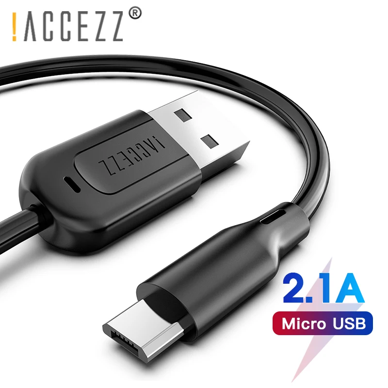 

!ACCEZZ USB Data Cable For Android Micro USB For Samsung Galaxy S6 S7 Edge Xiaomi Redmi Huawei Phone Charging Long Cable Charger