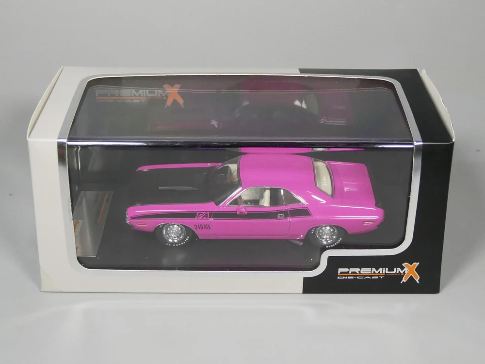 Премиум/X 1:43 Dodge Challenger R/T 1970 бутик модели игрушечных автомобилей для детей модель детской игрушки Подарочная оригинальная коробка