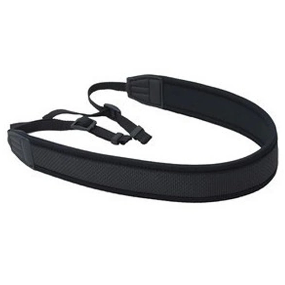 New Black Camera Skidproof Elastic Neoprene Strap For CANON For NIKON