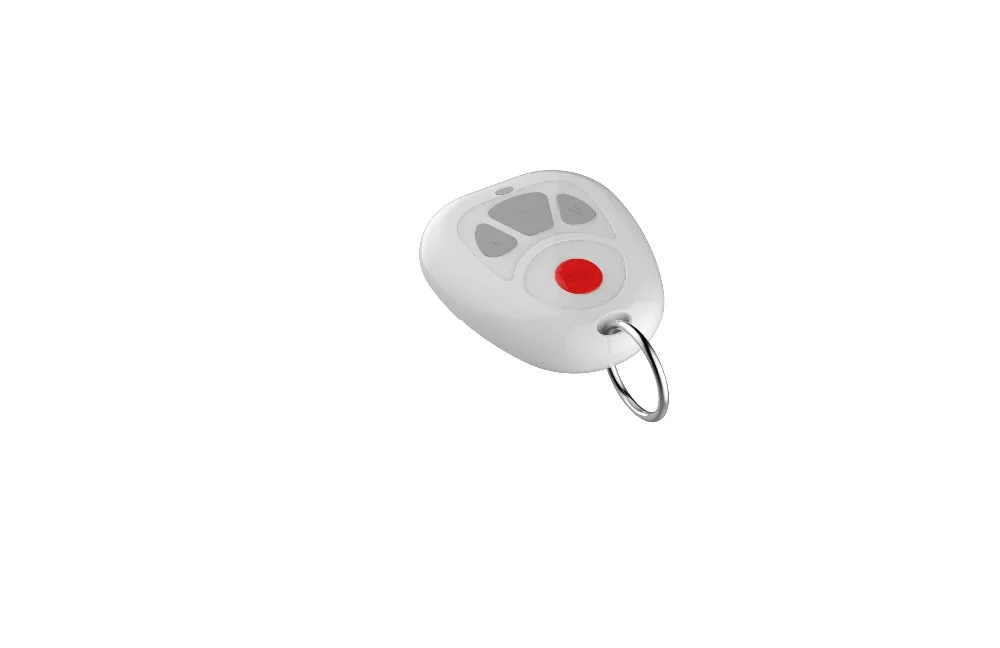 SmartYIBA Z-wave Plus Smart Home One Key SOS Remote Control Arm/disarm Keychain with Battery For Smart Home Automation Alarm