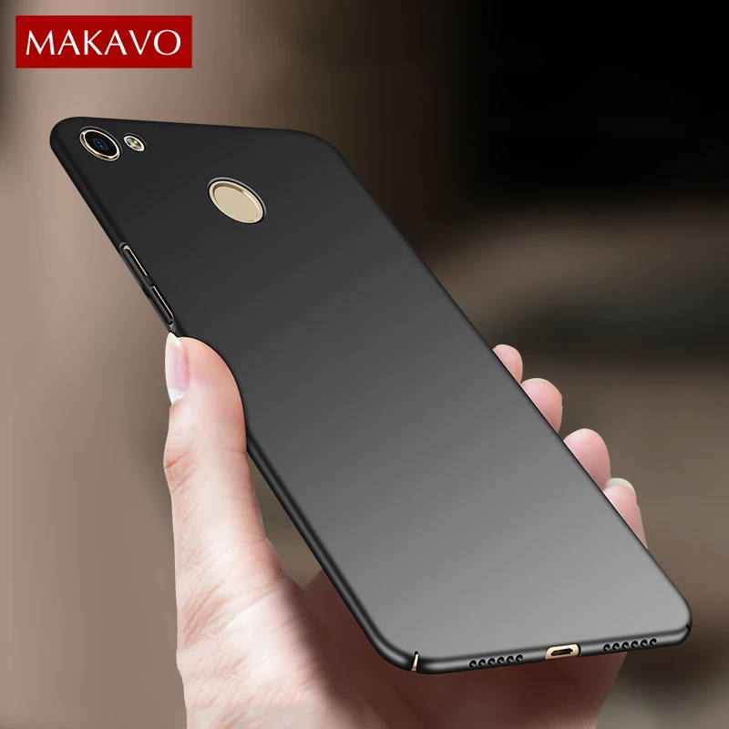 Чехол MAKAVO для Xiaomi Redmi Примечание 5A Prime 360 Защита тонкий матовый жесткий чехол