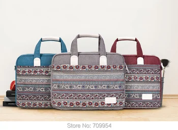 

Laptop Handle Shoulder Pouch Bag Canvas Notebook Sling PC Case For 13"15"15.6" Macbook Asus Acer