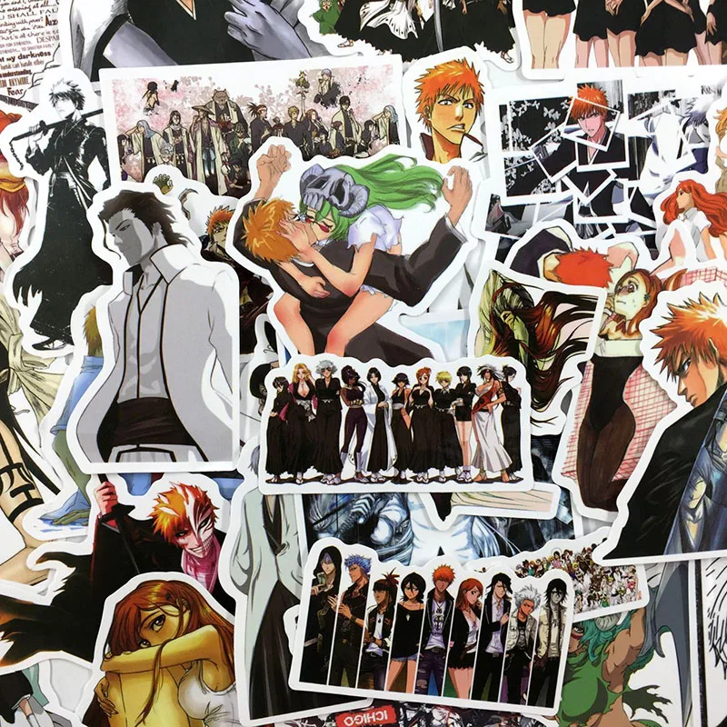 10 Вт 30 50 шт./лот классная обувь для косплея Аниме Bleach стикер Jdm стикеры ноутбука