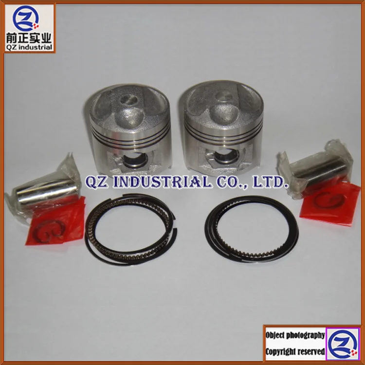 

Free shipping new and high quality a pair/lot for YAMAHA motorcycle engine parts STD. 41mm XV125 piston and rings kit