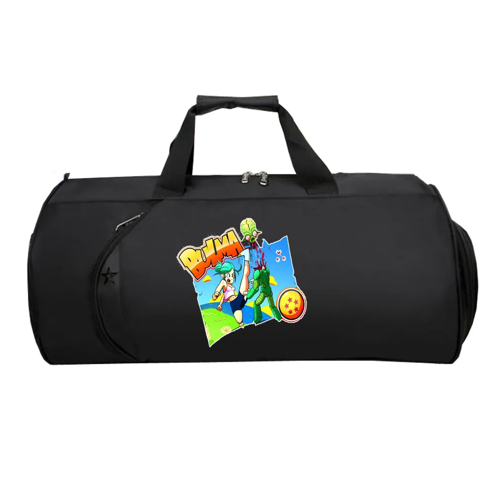 Аниме Dragon Ball Z дорожная сумка для багажа для мужчин и женщин ручное дорожное снаряжение багаж пакет для подростков многофункциональный, Вместительный Мешок - Цвет: 02