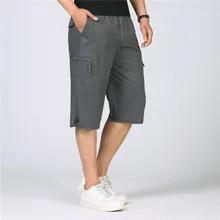 Большие размеры 6XL летние мужские тактические шорты с накладными карманами мужские s шорты в стиле милитари капри мужские до колен шорты Рабочая одежда