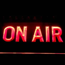 I1065 на воздухе светодиодный неоновый светильник знаки включения/выключения 20+ цветов 5 размеров