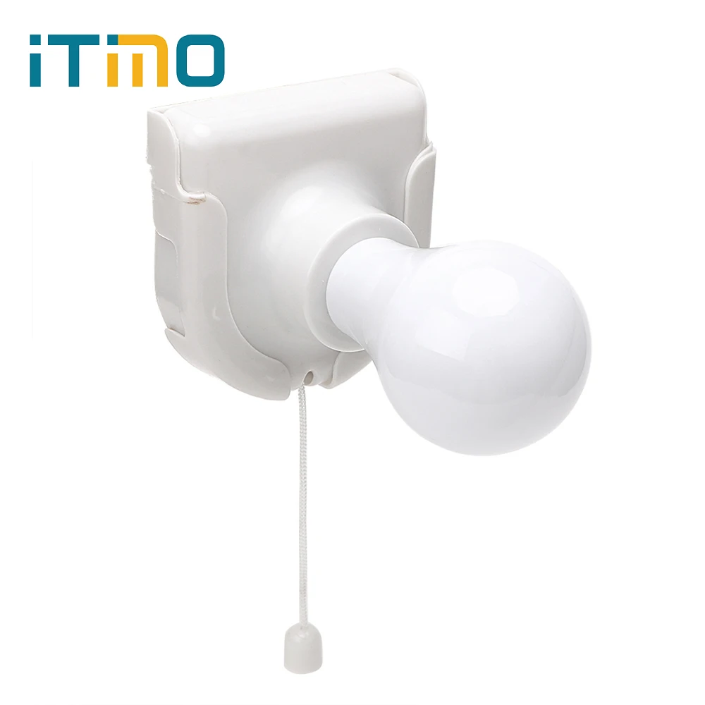 

ITimo Wired Wall Lamp Bedside Bulb Stick Up Battery LED Night light Home Lighting Handy Corridor Closet Cabinet Light Bright