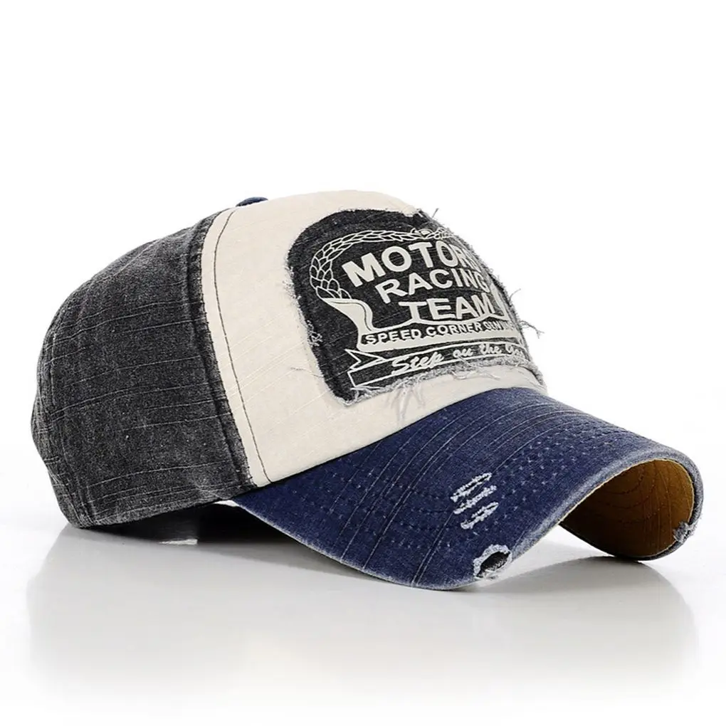 motor racing team baseball cap