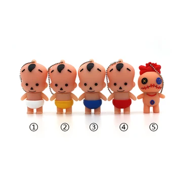 

New Arrival Pen Drive Usb Flash Drive Disk Cartoon Baby Memory Stick Pendrive 4GB 8GB 16GB 32GB 64GB Flash u disk