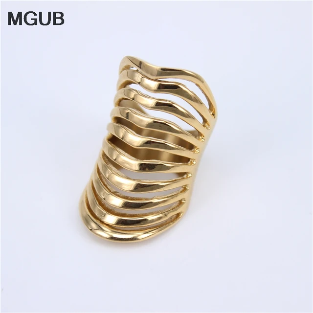 MGUB Silver color popular stainless steel jewelry men and women smooth ring 35mm MGUB Silver color popular stainless steel jewelry men and women smooth ring 35mm