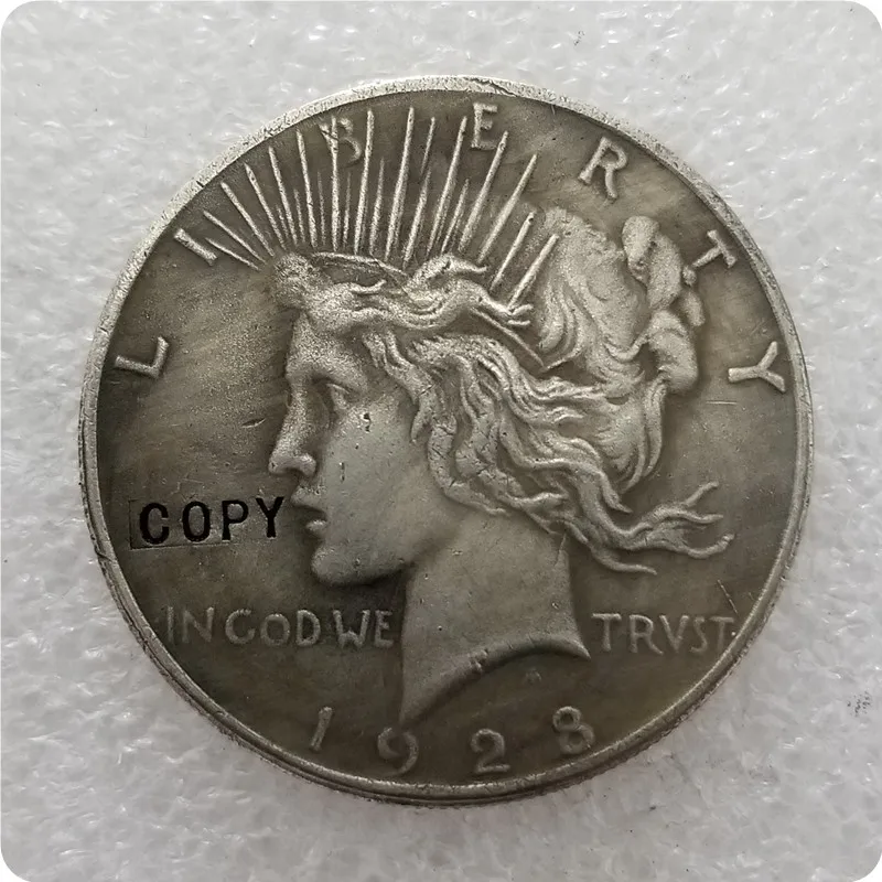 USA 1928 Peace Dollar COIN COPY commemorative coins-replica coins medal collectibles | Дом и сад