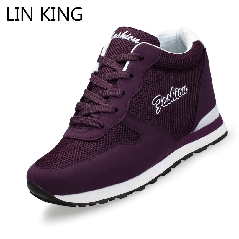 Discount Shoes Spring Wedges Lin King Womens Light Breathable Casual Deportivas Increase Zapatillas GjJrGd3V