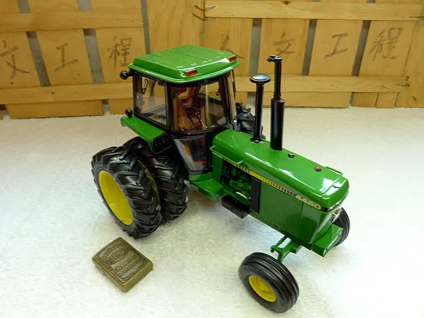 KNL HOBBY J Deere 4450 сельскохозяйственный трактор сплав модели автомобилей США ERTL 1:16 золотые подарки