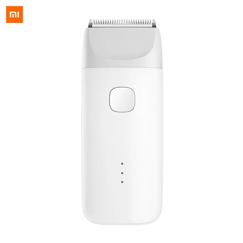 Xiaomi MiTu USB машинка для стрижки волос Триммер перезаряжаемый IPX7 водонепроницаемый Бесшумный мотор электрический RazorFor для детей ребенок Mijia Barber2 - Цвет: with package