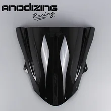 Ветровое стекло с двойным пузырьком для Kawasaki ZX6R, 2009-2016, ZX10R, ZX-6R, 2008-2010
