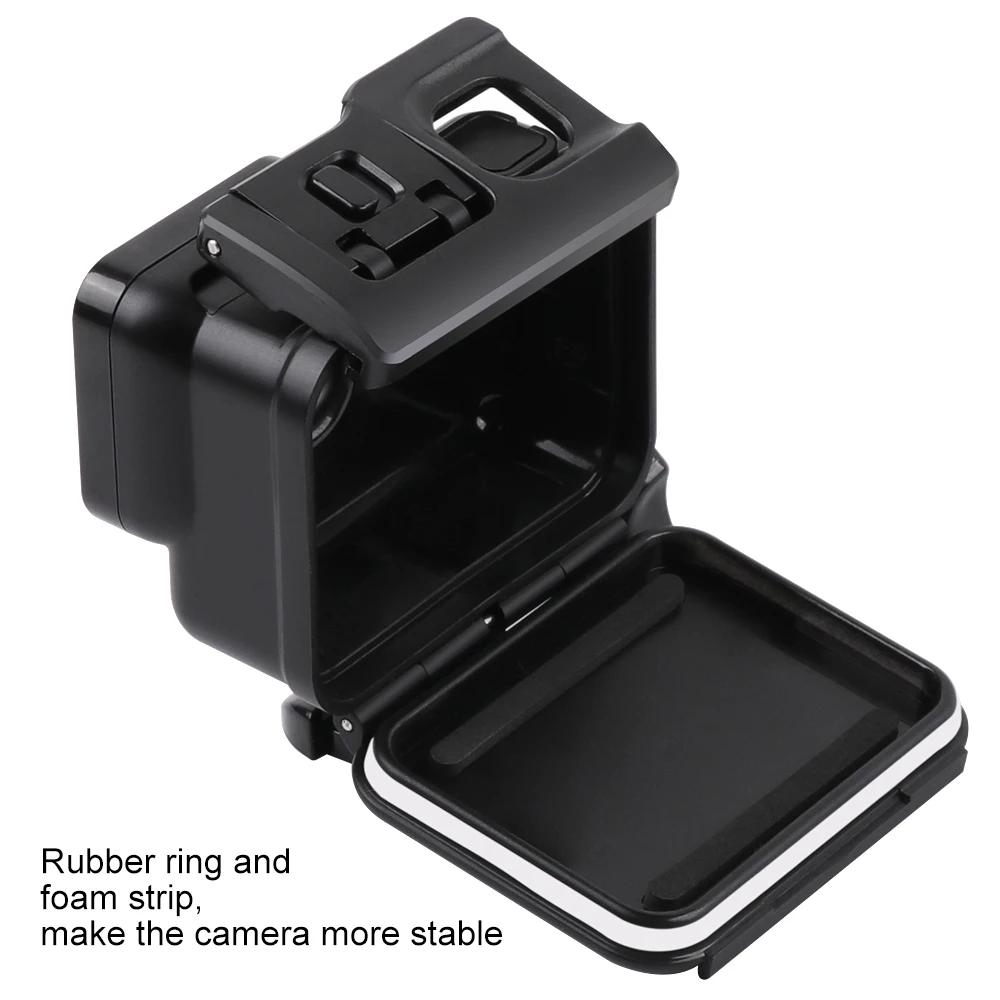 RP 60 м подводный водостойкий Чехол для GoPro Hero 5 6 7 черный Go Pro камера Дайвинг Корпус