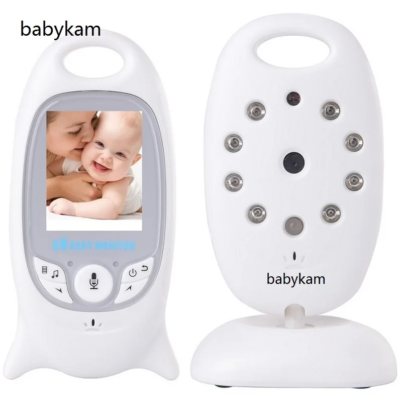 babykam babyphone video babysitter 2.0 inch TFT LCD French Menu IR