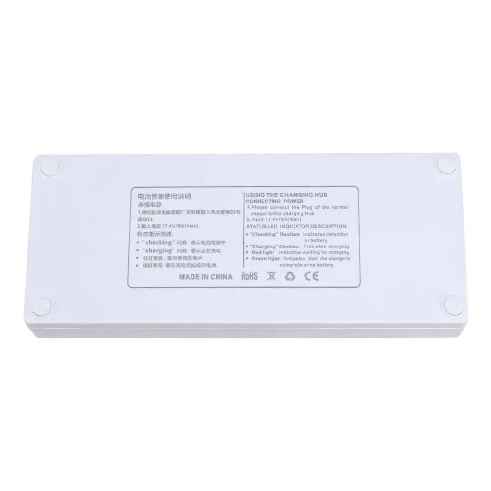 3 In 1 DJI Phantom 4 Charging Hub Parallel Battery Smart Charger for Phantom 4 PRO V2.0 Advanced Drone Flight Battery Manager-8