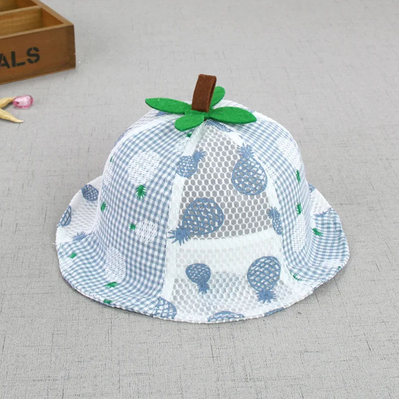 

ideacherry Newborn Toddler Sun Hat Baby Kids Summer Breathable Caps Girl Boy New Snapback Cap Colorful Printed Outdoor Beach Hat