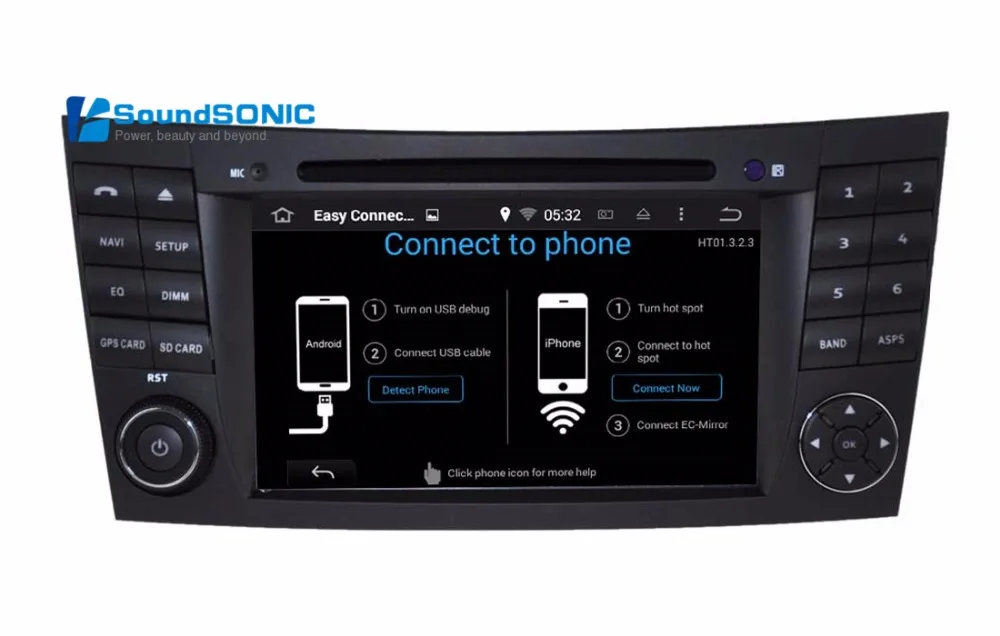 Best Pure Android 8.1 System For Mercedes E-Class W211 E350 E500 E400 E200 Autoradio GPS System Car Stereo System Media Multimedia 3
