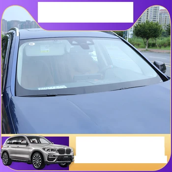 

lsrtw2017 stainless steel car front window trims for bmw x3 2018 2019 2020 g01