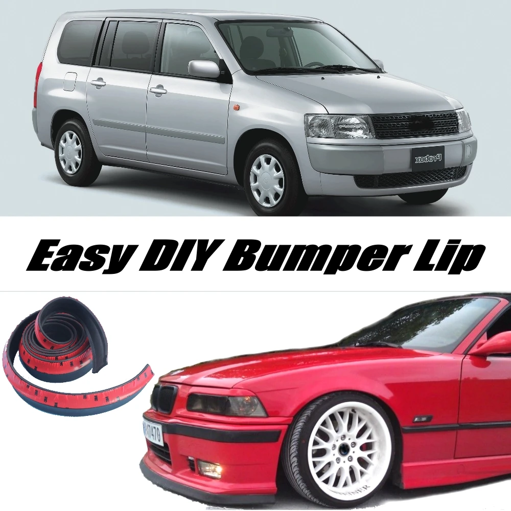 

NOVOVISU For TOYOTA Probox Pro Box 2002~2015 Bumper Lip / Front Spoiler Deflector For Car Tuning / Body Kit / Strip Skirt