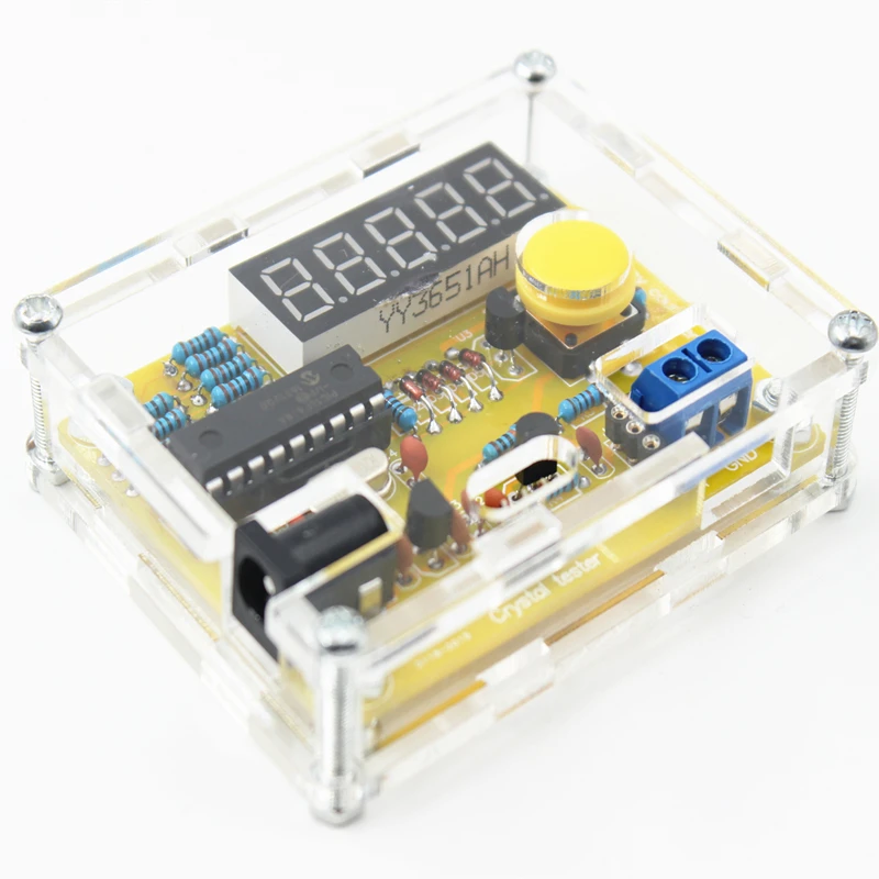 New Arrival DIY Kits 1Hz-50MHz Crystal Oscillator Tester Frequency Counter TESTER Meter Case Best Price Durable DIY Led Kit New Arrival DIY Kits 1Hz-50MHz Crystal Oscillator Tester Frequency Counter TESTER Meter Case Best Price Durable DIY Led Kit