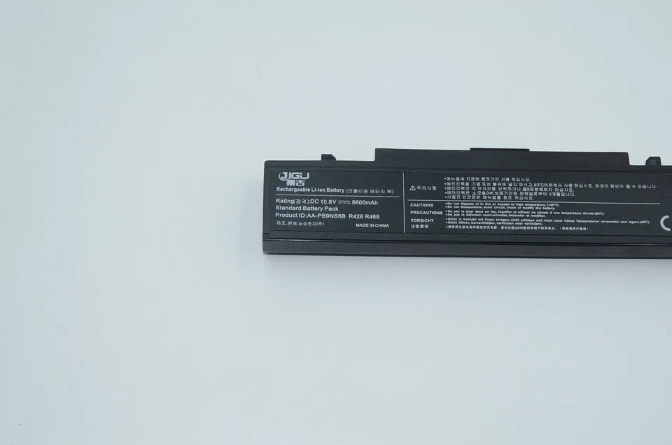 JIGU 6 ячеек черный Аккумуляторная батарея для ноутбука R428 R430 NP300E NP-Q470 AA-PB9NC6B AA-PB9NC6W 300E4A-A02 NP-300V AA-PB9NS6B