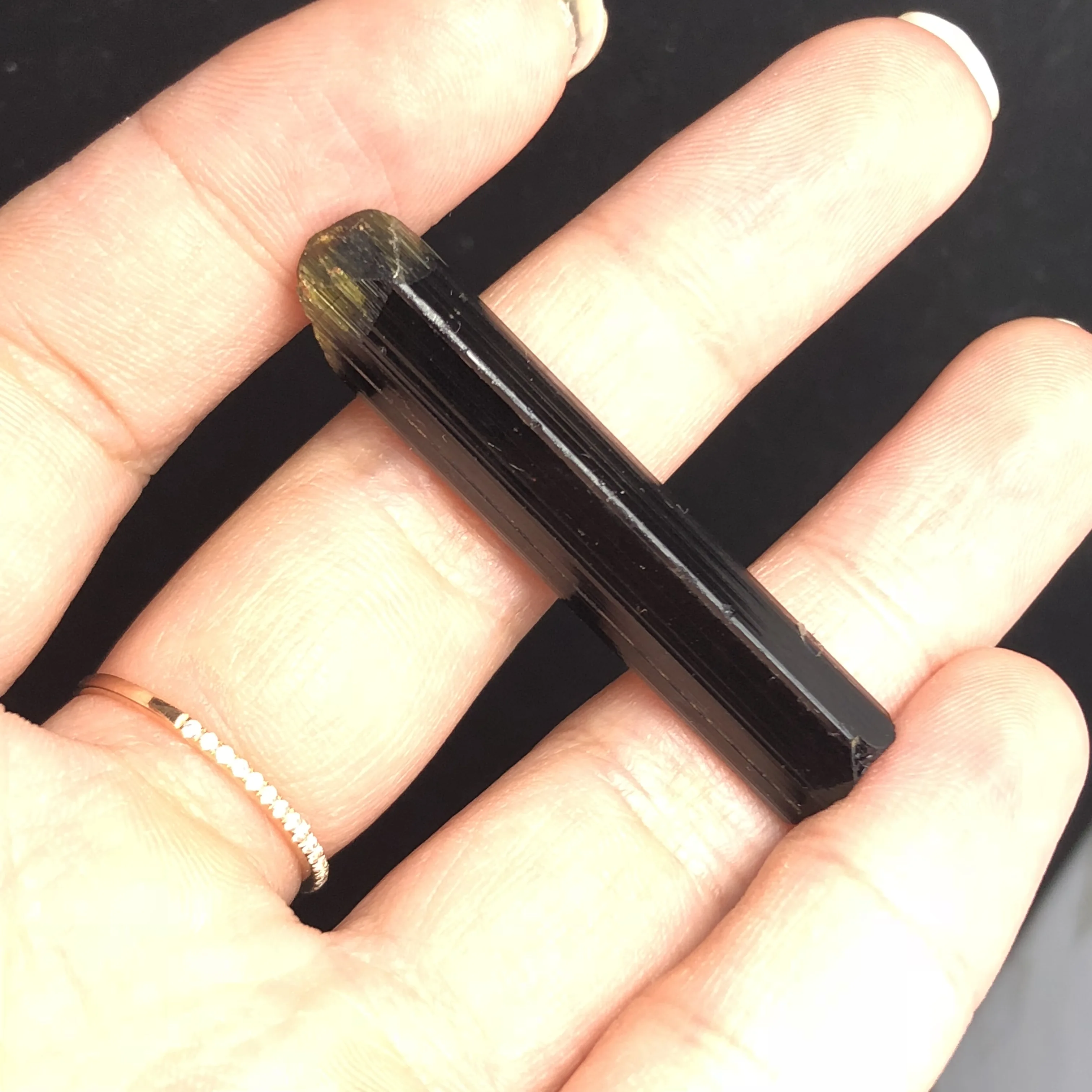 

Pure natural tourmaline crystal specimen block artwork reiki healing meditation