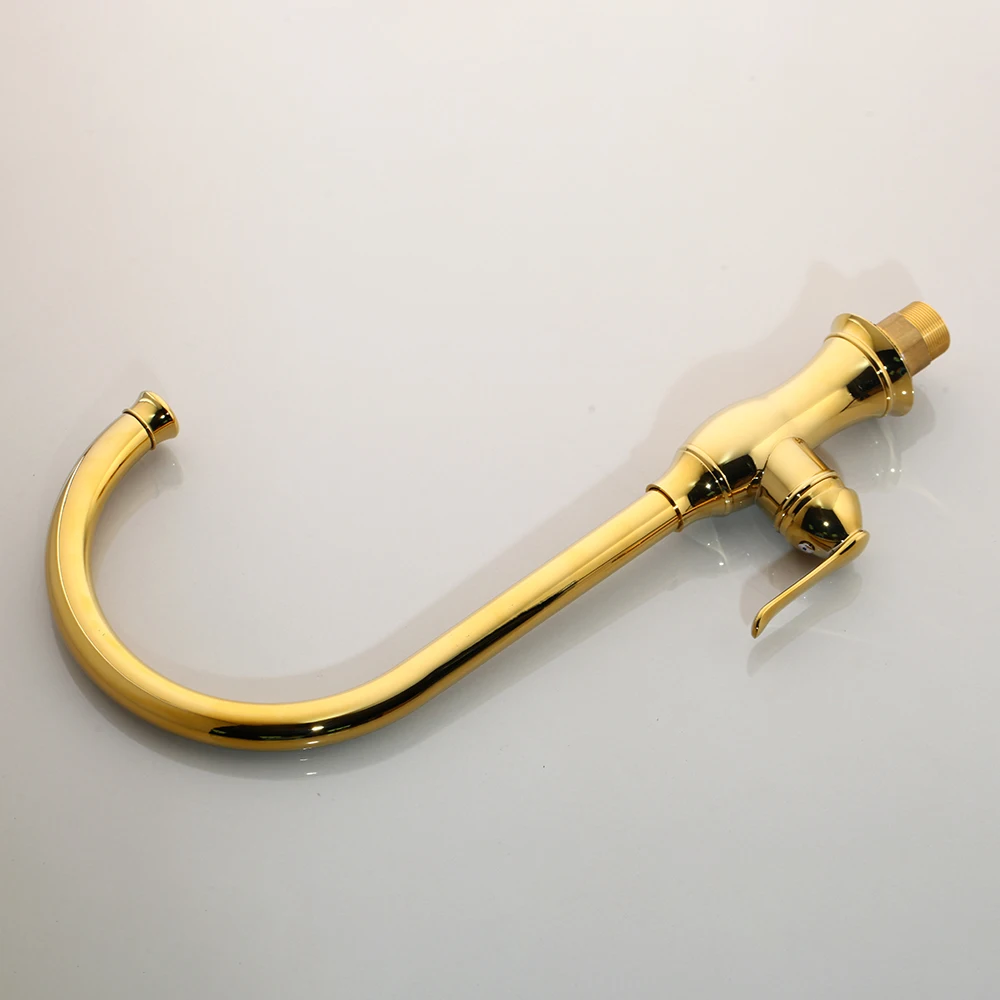  KEMAIDI Luxury Gold Kitchen Faucet Gold Brass for Cold and Hot Mixer Tap Sink Faucet Vegetable Wash - 32964354912