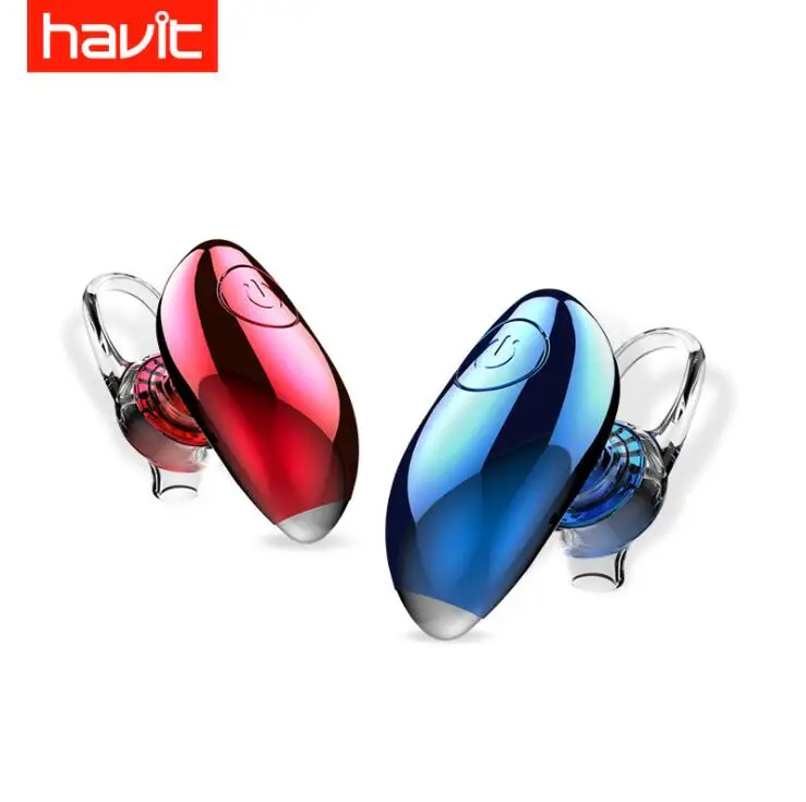

HAVIT-i15Ms. Bluetooth V4.1 Headphones True Wireless Unilateral Invisible Mini Ultra Small Earphones Over The Ear Voice Call