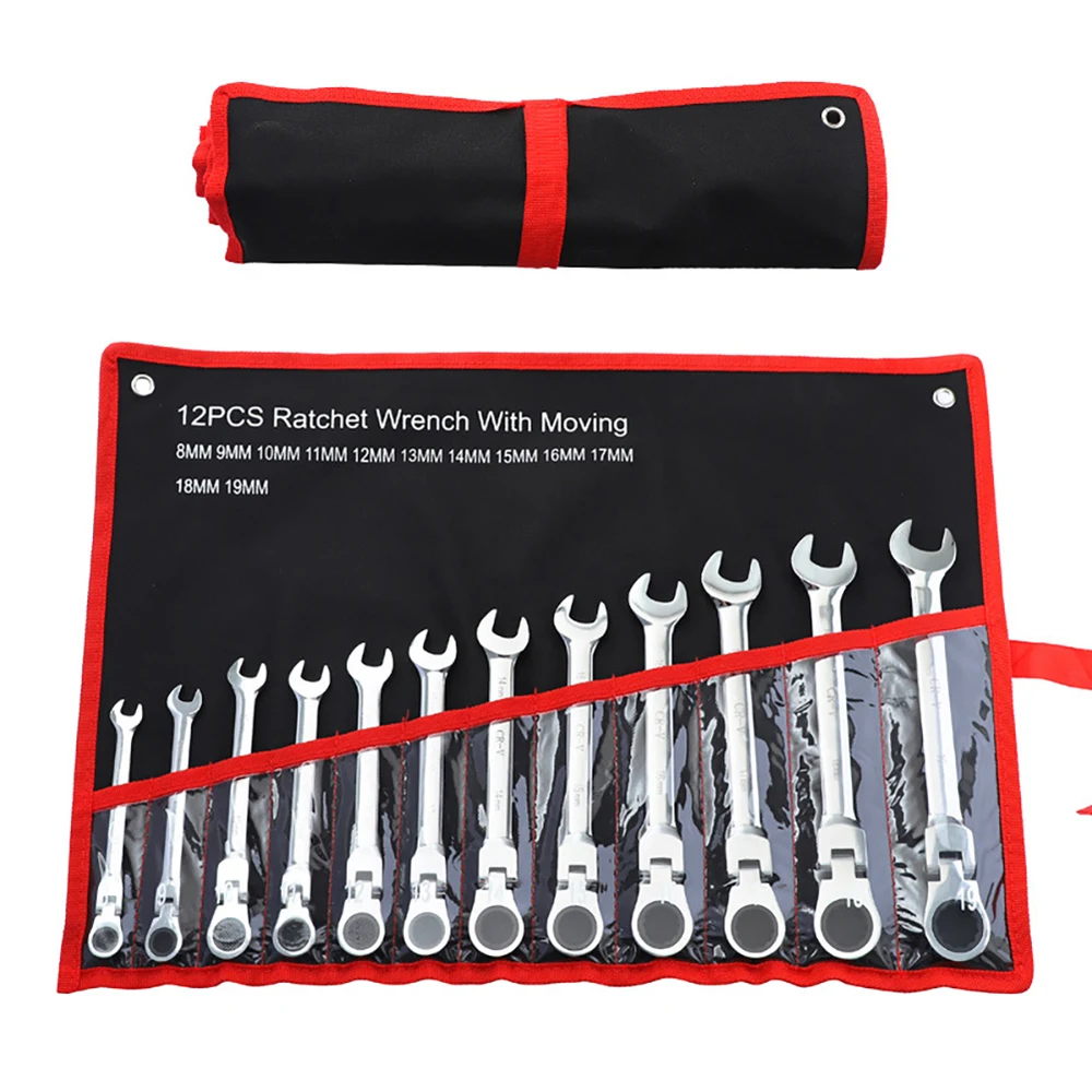 12Pcs Car Repair Set Wrenches Key Spanners Woodworking Machinery Wrench Sets Hand Tools Keys | Инструменты