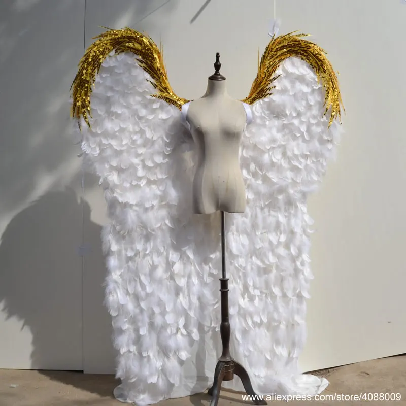 

Adult's long angel wings Easter Halloween Grand event creative deco products feather handicrafts COSplay costume free shipping