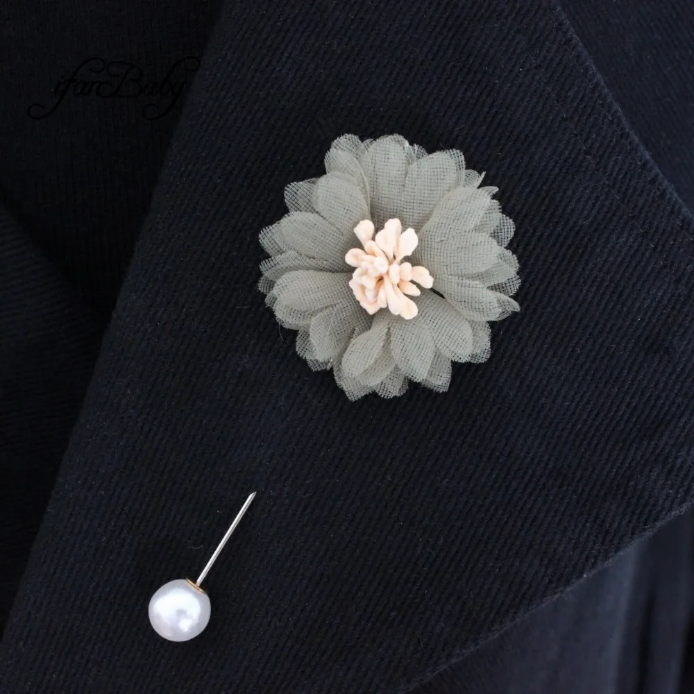 

Brooch Pin for Wedding Party Suit Dress Decoration Flower Lapel Pin Men's Lapel pins