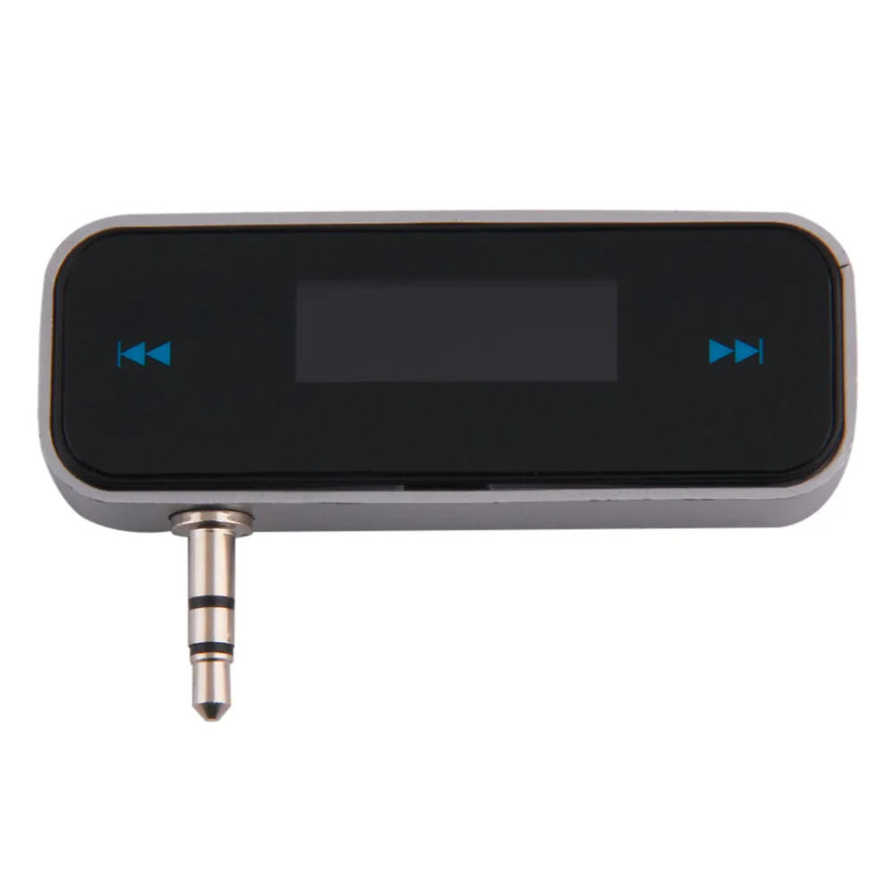 NewUniversal 3.5mm Wireless Mini Car FM Transmitter Kit Music FM With USB Cable for iPod/iPad/iPhone 4 4S 5 5S 6 6S for Samsung