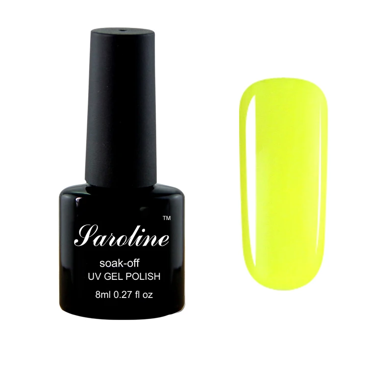 Серия Saroline, УФ светодиодный, чистый, телесный Гель-лак для ногтей, 29 цветов, модный гель для ногтей, обычный Гель-лак для ногтей, Полупостоянный, цветной - Цвет: 810