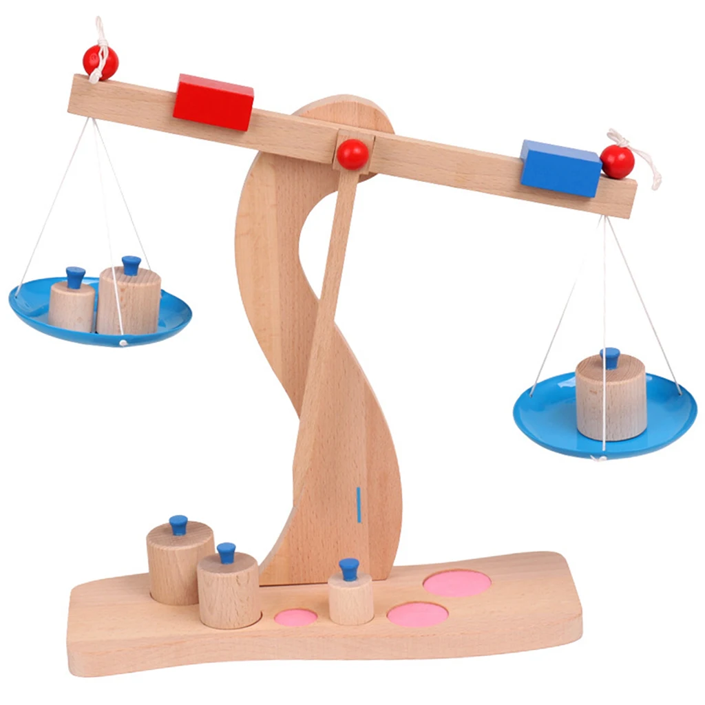 MagiDeal Balance Weight Set Toy Scientific Experiment Kit Learning Scale