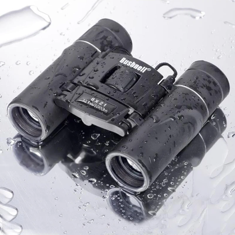 Vision Long Range Folding HD Powerful Mini profesionales telescope Binoculars  8x21 Compact Zoom   Binoculars for kids