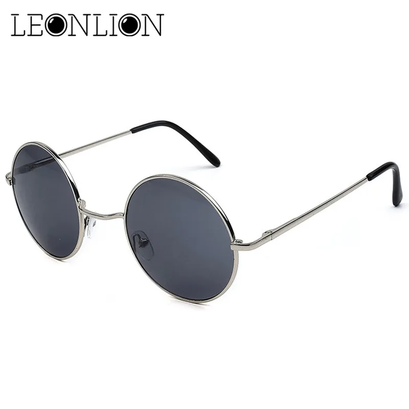 LeonLion, карамельный цвет, круглые солнцезащитные очки для женщин, модные солнцезащитные очки для женщин, зеркальные классические винтажные UV400 Oculos De Sol Gafas