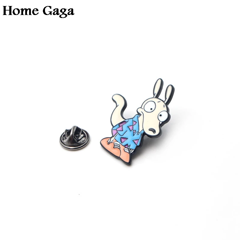 Homegaga Классный рюкзак из цинкового сплава с рисунком галстуком и булавкой|Значки|