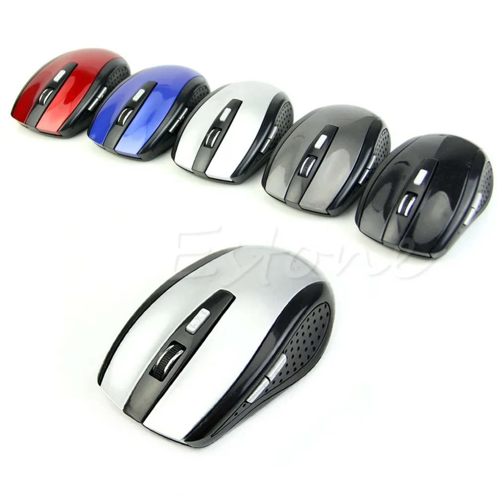 

USB 2.4GHz Cordless Wireless Optical Mice Mouse Receiver For PC Laptop Computer dropshipping