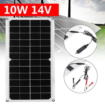 

2019 Solar Panel 10W Home Improvement Connectable Hiking for Outdoor Drop Shipping