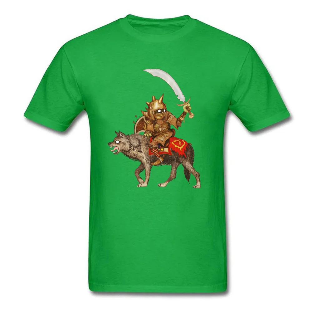 Goblin Wolf Crew Neck Top T-shirts April FOOL DAY Tees Short Sleeve Cheap Cotton Custom Tops Shirt Casual Men Wholesale Goblin Wolf green