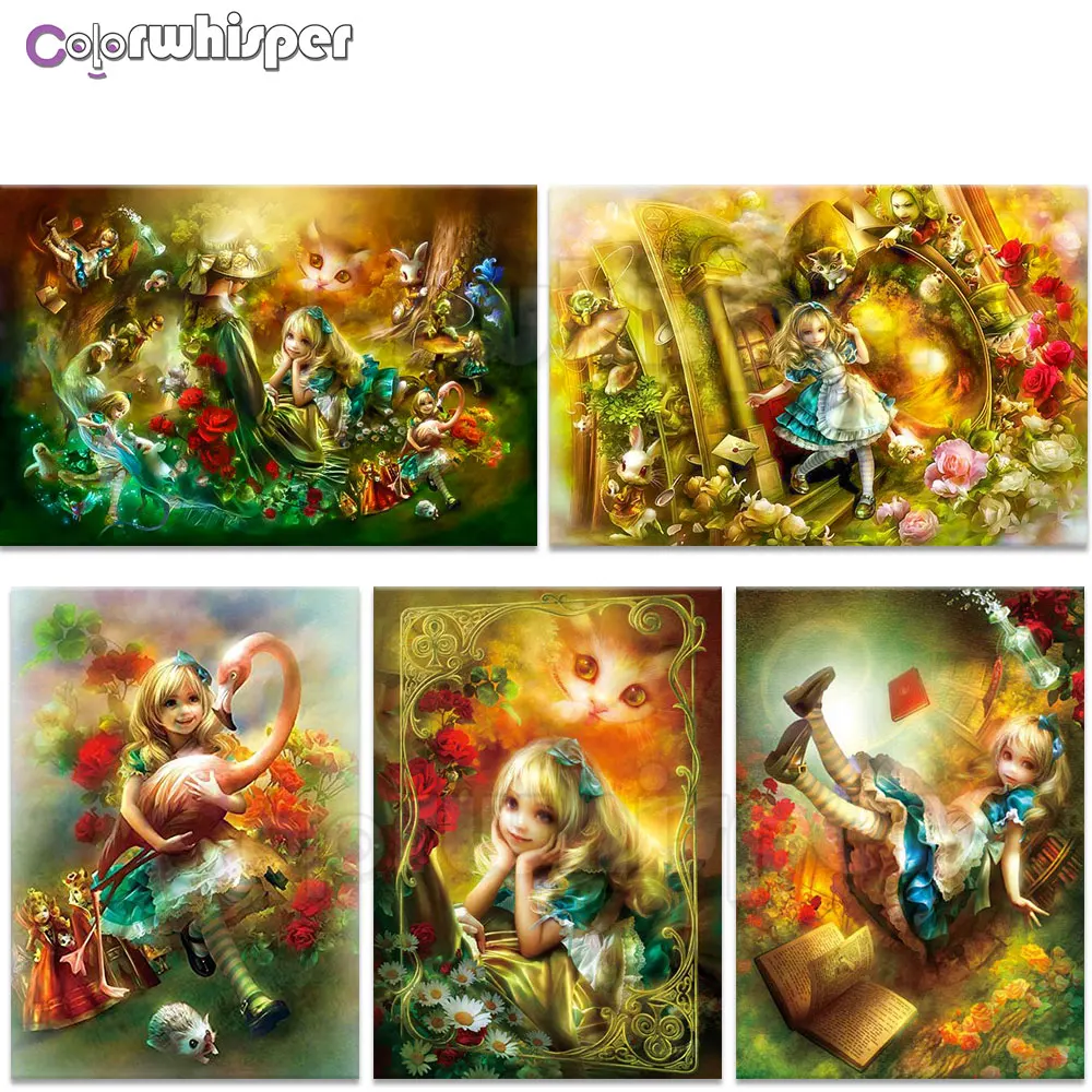 

Diamond Painting Full Square/Round Stone Drill Daimond Painting Fantasy Spirit Fairy Gift Cross Stitch Embroidery Picture 701DP