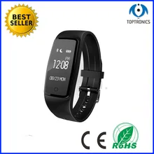 Высококачественные 0,96 дюймовые умные наручные часы-браслет Bluetooth 4,0 динамический монитор сердечного ритма Смарт-браслет для Android