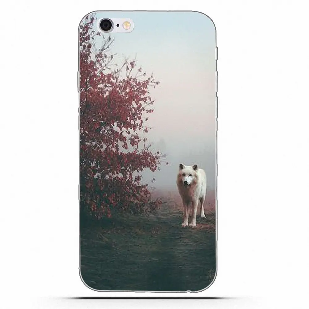 Wexoeq Winter Wolves Cell For Apple iPhone 4 4S 5 5C 5S SE 6 6S 7 8 Plus X High Quality
