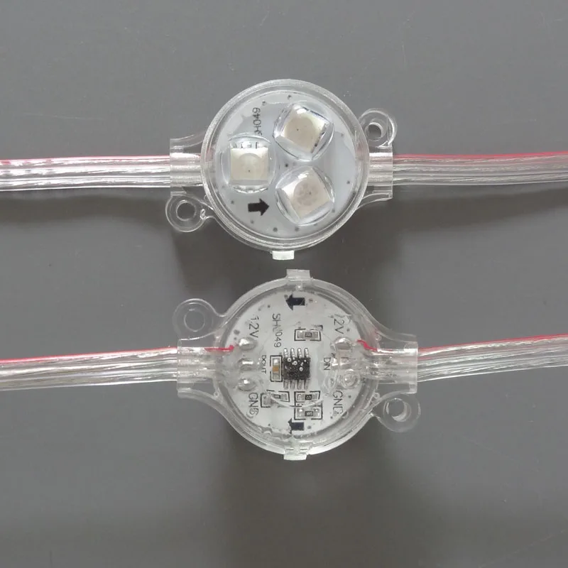 Полноцветный 30 мм 3 светодиода s 5050 SMD UCS1903 rgb светодиодный пиксельный модуль