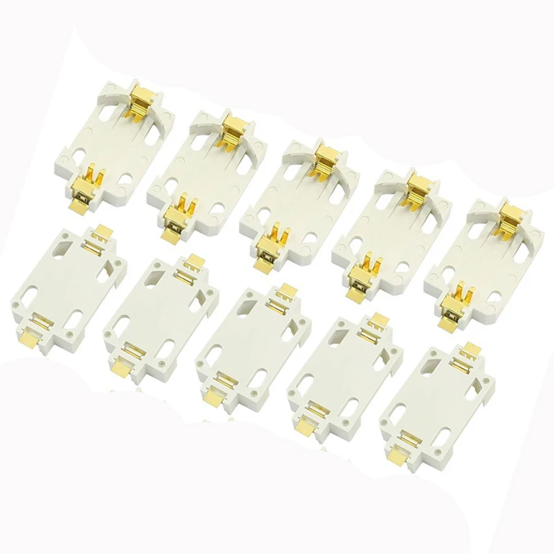20pcs White Housing CR2032 SMD Cell Button Battery Holder Socket Case #8 20pcs White Housing CR2032 SMD Cell Button Battery Holder Socket Case #8