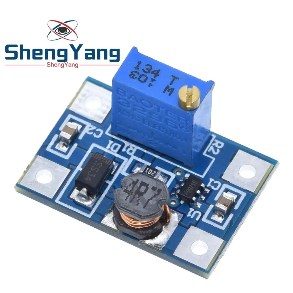 ShengYang Smart Electronics 1 шт. регулируемый силовой модуль SX1308 повышающий преобразователь 2